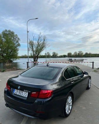 BMW Seria 5 cena 58500 przebieg: 283000, rok produkcji 2011 z Bydgoszcz małe 232